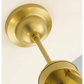 Jupiter 2110 - Lustră pe tijă KASZMIR 5xE27/15W/230V alb/auriu/decor marmură