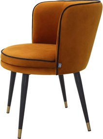 Scaun design LUX Grenada, savona portocaliu 115882 HZ