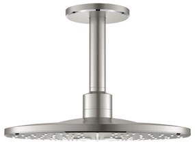 Palarie si brat de dus Grohe Rainshower SmartActive 310 cu 2 functii crom periat Supersteel