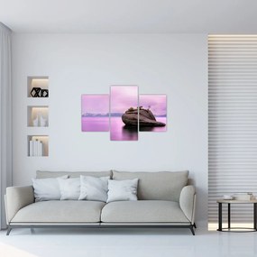 Tablou cu piata în mare (90x60 cm)