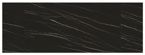 MIRABELLE -MASA BLAT DREPTUNGHIULAR NEGRU CU AURIU MAT EXTENSIBILA-PICIOR METALIC BRONZ 180 cm/ 90 cm