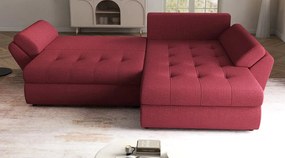 Colțar extensibil dumonde cu ladă de depozitare si sezut confortabil din spuma high-density, Loana Enjoy Winery II 270x185 cm