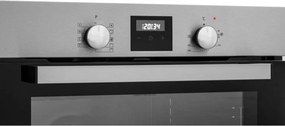 Cuptor încorporat HOMEFORT HSB64DGX cu 9 funcții, 80 L, curățare cu abur