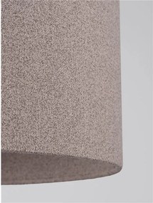 Lustra suspendata cu abajur maro deschis SYRIN