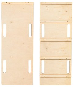 Leagăn în culoare naturală din lemn de pin 39x75x38 cm Montessori – Meowbaby