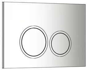 Set rezervor WC montat pe perete Roya Delos WH 82CHR