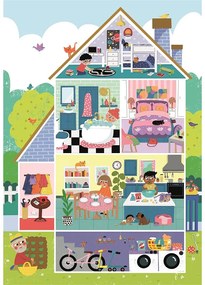 Colorat Sweet Puzzle Maxi Home 104 de piese Clementoni