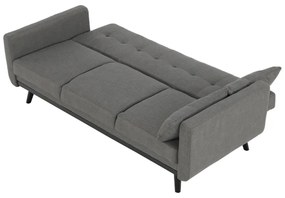 Canapea extensibilă, gri, ARKADIA+C328