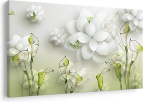 Tablou cu flori (90x60 cm)