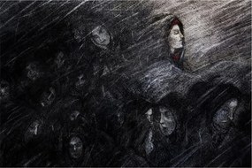 Tablou - Tristețe și renunțare (90x60 cm)