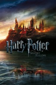 Poster Harry Potter - Hogwarts în Flăcări, (61 x 91.5 cm)