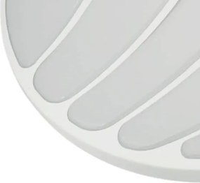 Plafonieră LED dimabilă SHELL WHITE LED/40W/230V + telecomandă