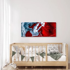 Tablou cu pete abstarcte (120x50 cm)