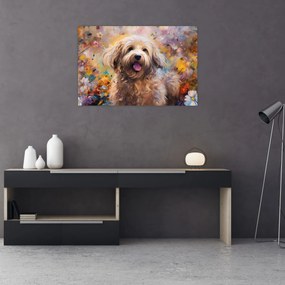 Tablou - Happy Dog II. (90x60 cm)