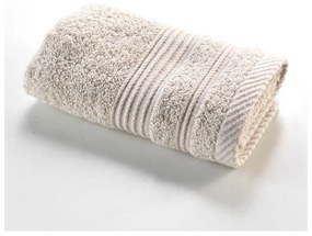 Prosop bej din bumbac din frotir 30x50 cm Tendresse – douceur d'intérieur