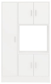 Dulap bucatarie Arno, 5 Usi, Alb, 90 x 32 x 150 cm