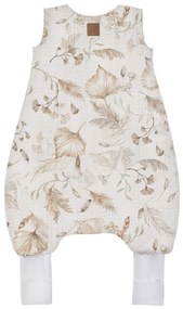 Sac de dormit cu picioare, bumbac muselina 0.5 Tog, Boho, S 86 92 98, 12-36 luni