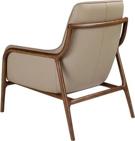 Fotoliu LUX design italian, Piele Naturala, Mink