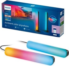 Philips - Set de 2 corpuri LED SMART GRADIENT RGBIC, dimabile, 8W/230V, Wi‑Fi