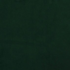 Fotoliu canapea cu taburet, verde inchis, 60 cm, catifea Verde inchis, 92 x 77 x 80 cm