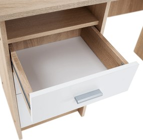 Masă PC, stejar sonoma, SAMSON NEW