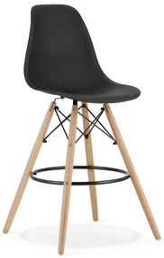 Scaun de bar negru, CARBRY