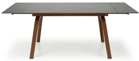 Masa de bucaterie Lozano, neagra/nuc