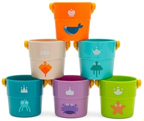 Cupe de joacă Baby Mix, 6 buc