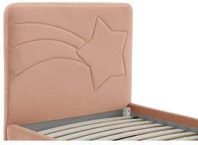 Pat pentru copii roz 120x200 cm Star – Scandic