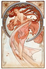 Reproducere La danse Lithographs series, Alfons Mucha