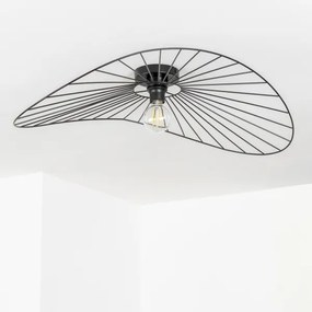 Brilagi - Lustră LED aplicată CERIA WIRE 1xE27/40W/230V 60x80 cm neagră