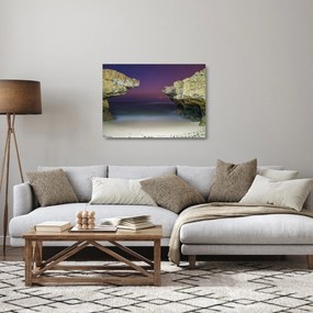 Tablou pe sticlă - recif de mare (70x50 cm)