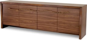 Comoda design LUX, Furnir de nuc, Charford