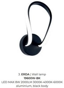 Aplica de perete LED design moderna ERDA