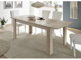 Masă extensibilă pentru dining ARIA, stejar Sonoma
