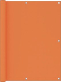 vidaXL Paravan de balcon, portocaliu, 120 x 500 cm, țesătură oxford