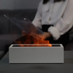 Difuzor LED de arome și umidificator de aer cu imitație de flacără LED/10W/5V Immax 08976L