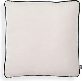 Perna decorativa LUX 43x43cm, alb/ negru 115446 HZ
