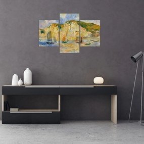 Tablou - Auguste Renoir, Sea and Cliffs, reproducere (90x60 cm)