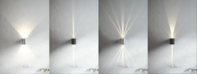 Aplica LED ambientala de exterior IP44 Canto Kubi 2 galvanizat 49711031 NL
