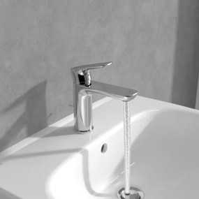 Villeroy & Boch TVW10400400161 - Baterie pentru lavoar O.NOVO, 15,5 cm, crom lucios