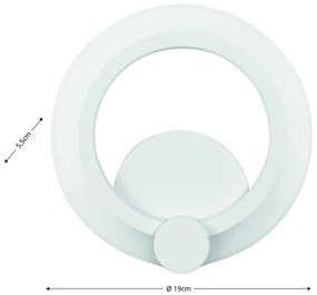 Brilagi - LED Aplica Modern Mini 16W 230V 3000/4000/6000K