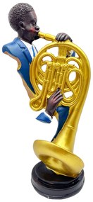 Statueta Instrumentist French Horn 20cm