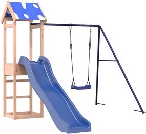 vidaXL Set de joacă pentru exterior, lemn masiv de douglas