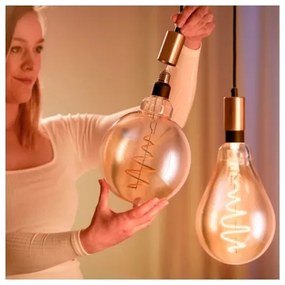 Bec LED dimabil VINTAGE G200 E27/6W/230V 2000-5000K CRI 90 Wi-Fi WiZ