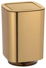 WENKO 24163100 - Coș de gunoi AURON 17x25,5 cm auriu