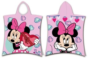 Disney Minnie Sweets Poncho prosop de plajă 50x115cm