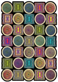 Covor Bucatarie HMNT959, Poliester, 60x100 cm, Multicolor