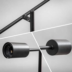 Lustră pe tijă 4xE27/60W/230V B.K. Licht 1343