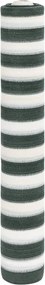 vidaXL Plasă protecție intimitate, verde/alb, 2x25 m, HDPE, 150 g/m²